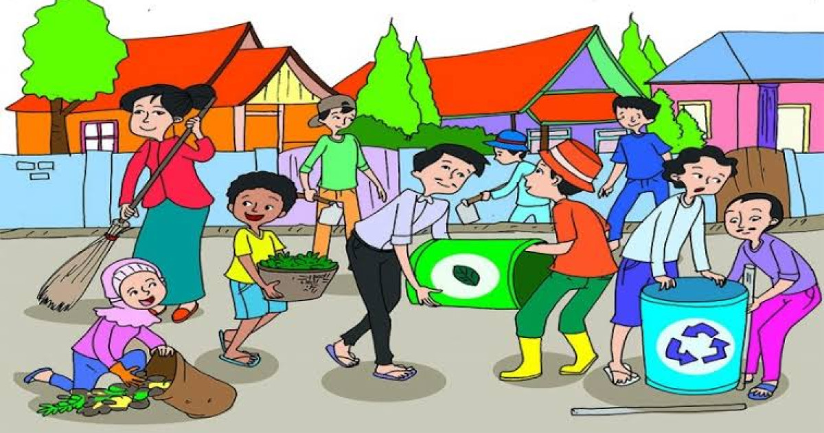 Rangkuman materi pembelajaran mata pelajaran PPKn Kelas 7 Bab 6 “Bekerja Sama dan Bergotong Royong”