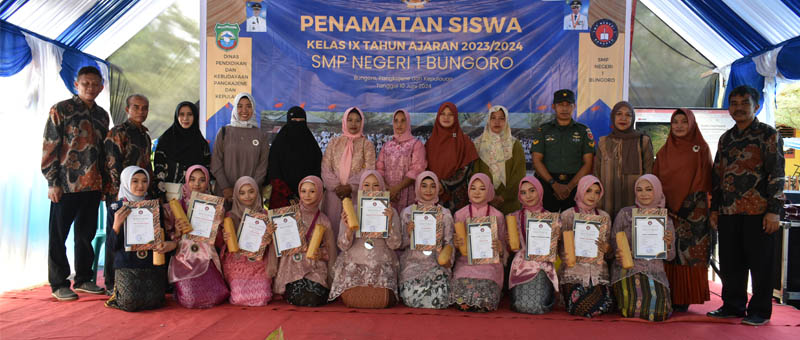 SMP Negeri 1 Bungoro Rayakan Sukses 100% Kelulusan Siswa